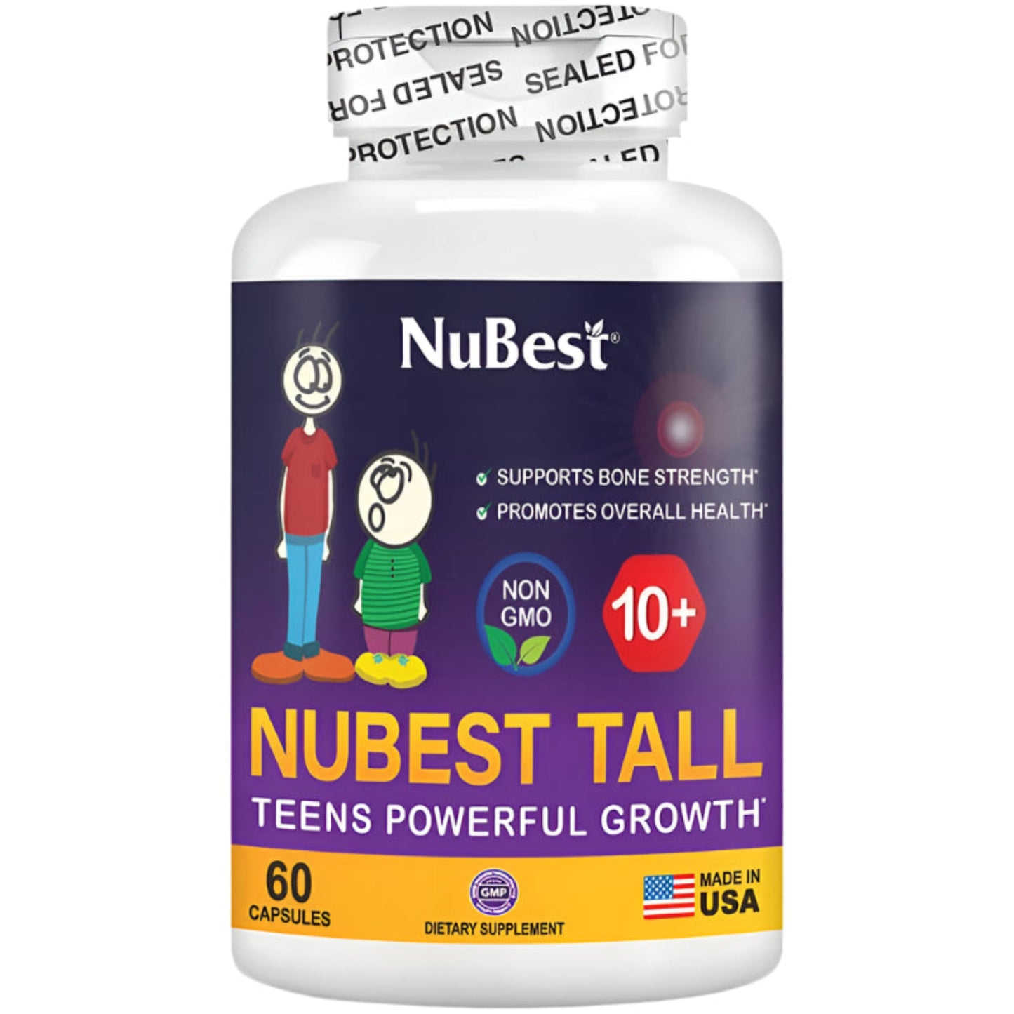 NuBest 10+ & LiverTox Capsules – Growth & Detox Combo (2 bottles/pack)