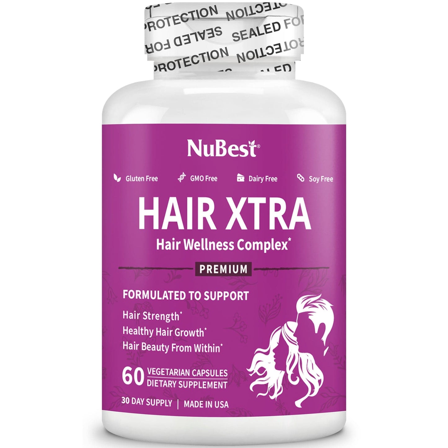 NuBest 10+ & Hair Duo – Growth Support for Kids & Hair Care for Adults (2 bottles/pack)