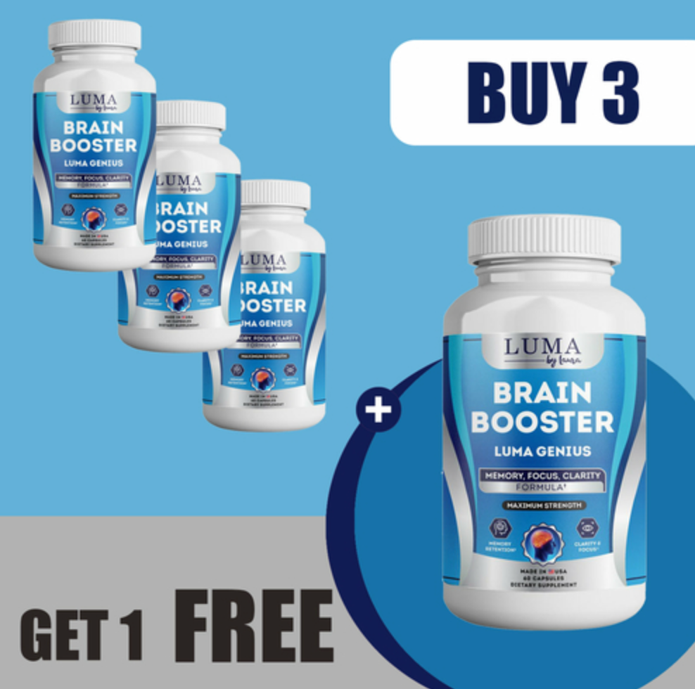 Luma Genius – Mental Clarity & Brain Health Supplement – USA Made