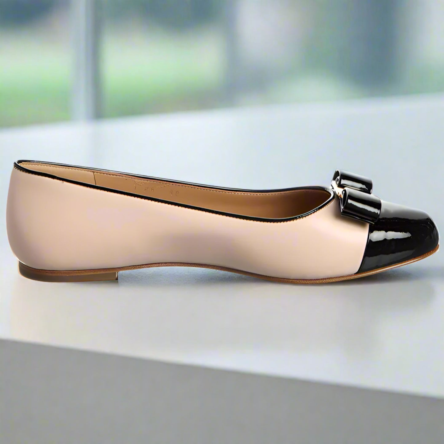Ferragamo Varina Pink Leather Ballet Flat – Elegant Italian Luxury