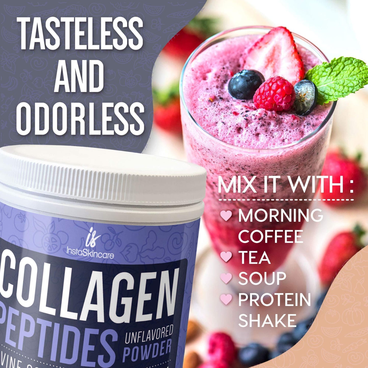Premium Collagen Peptides – Hydrolyzed Protein for Women