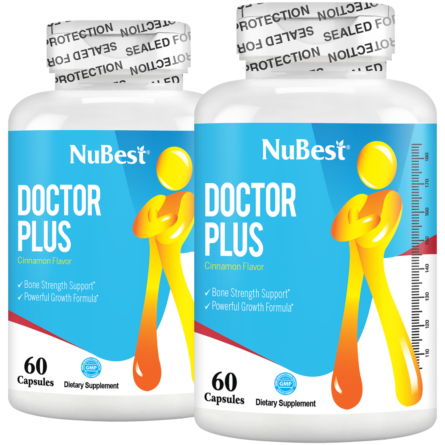 Nubest - Doctor Plus Growth Supplement – Teens & Kids 10+ and Teens – 5 Nutrients