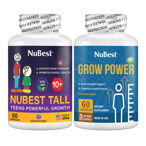 Height Support for Kids & Teens – 10+ & Grow (2-bottle/pack)