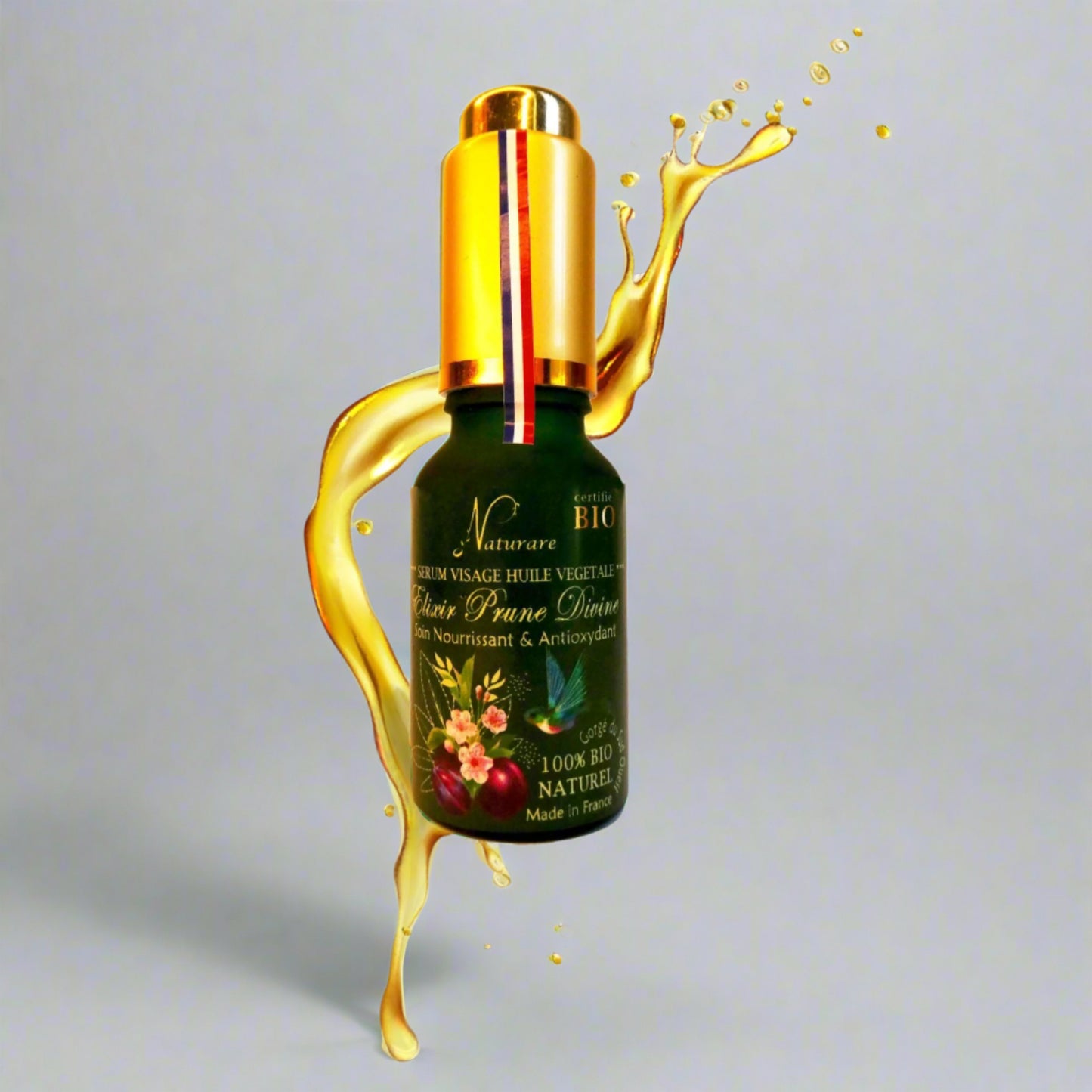 Divin Plum Facial Oil β For Dry, Sensitive & Mature Skin β Made in France