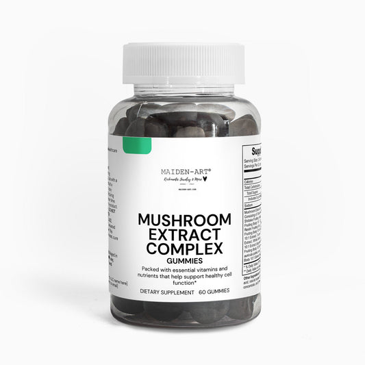 Focus & Energy Mushroom Gummies – 10 Blend – 60 Count