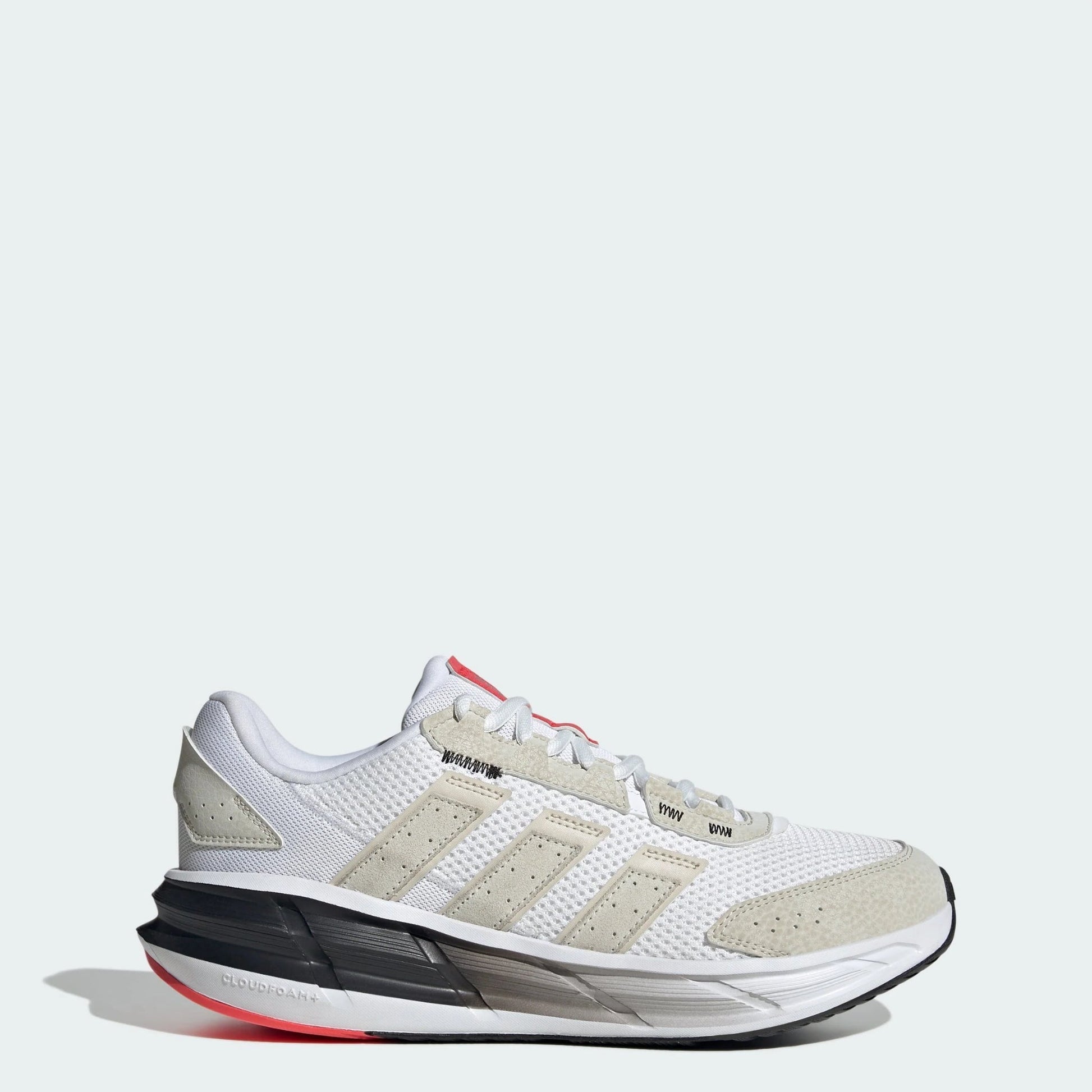 Men's adidas Astrastar Cloud White & Black Sneakers