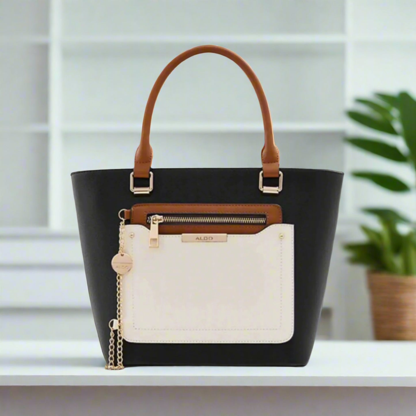 ALDO Women's Perimma Tote Bag, Black