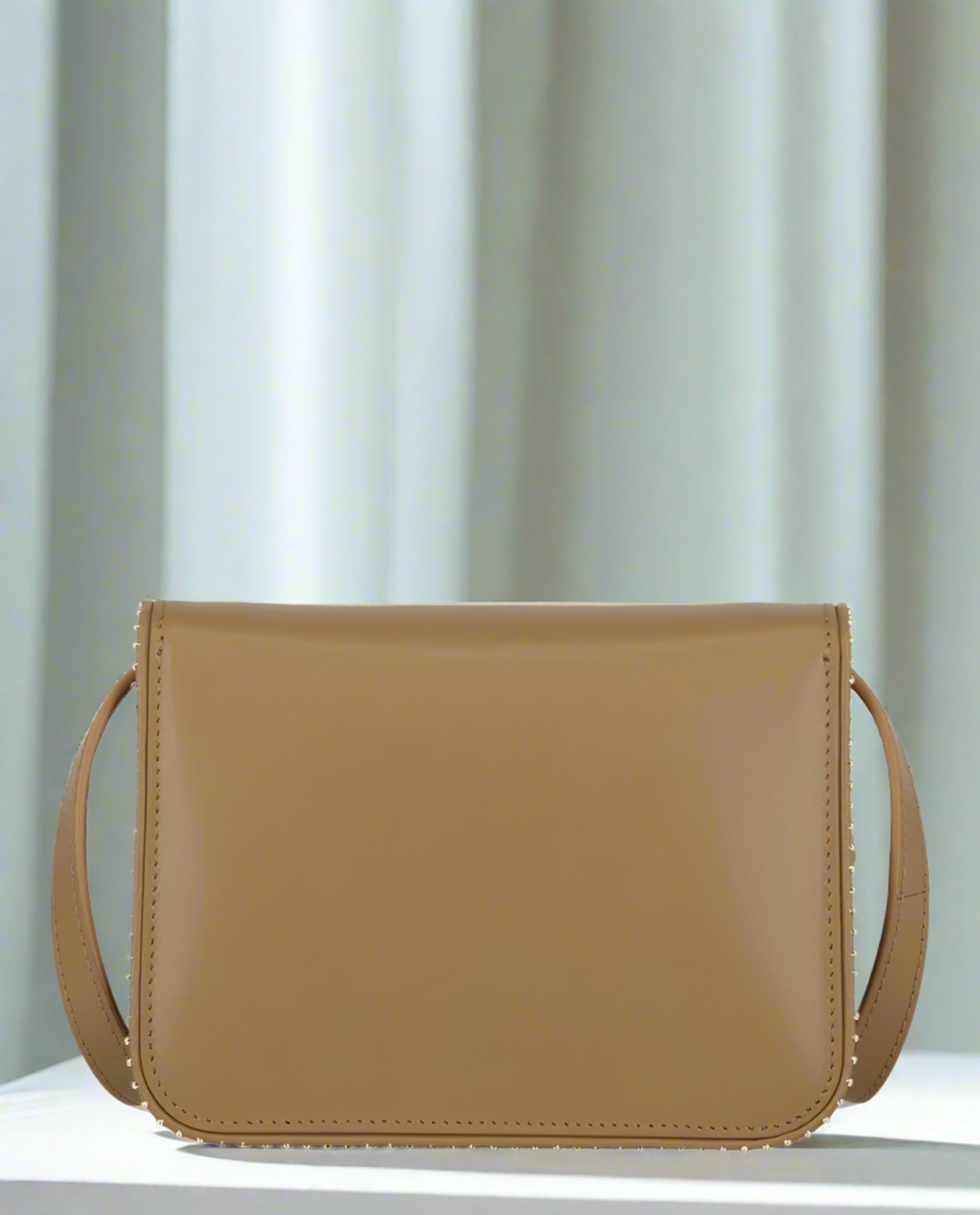 Mini Vara Bow Crossbody Bag in Luxury Calfskin Leather