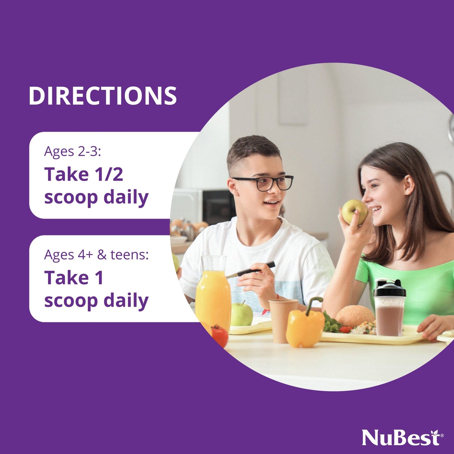 NuBest 10+ & Pro Duo – Growth & Immune Support for Kids & Teens (2 bottles/pack)