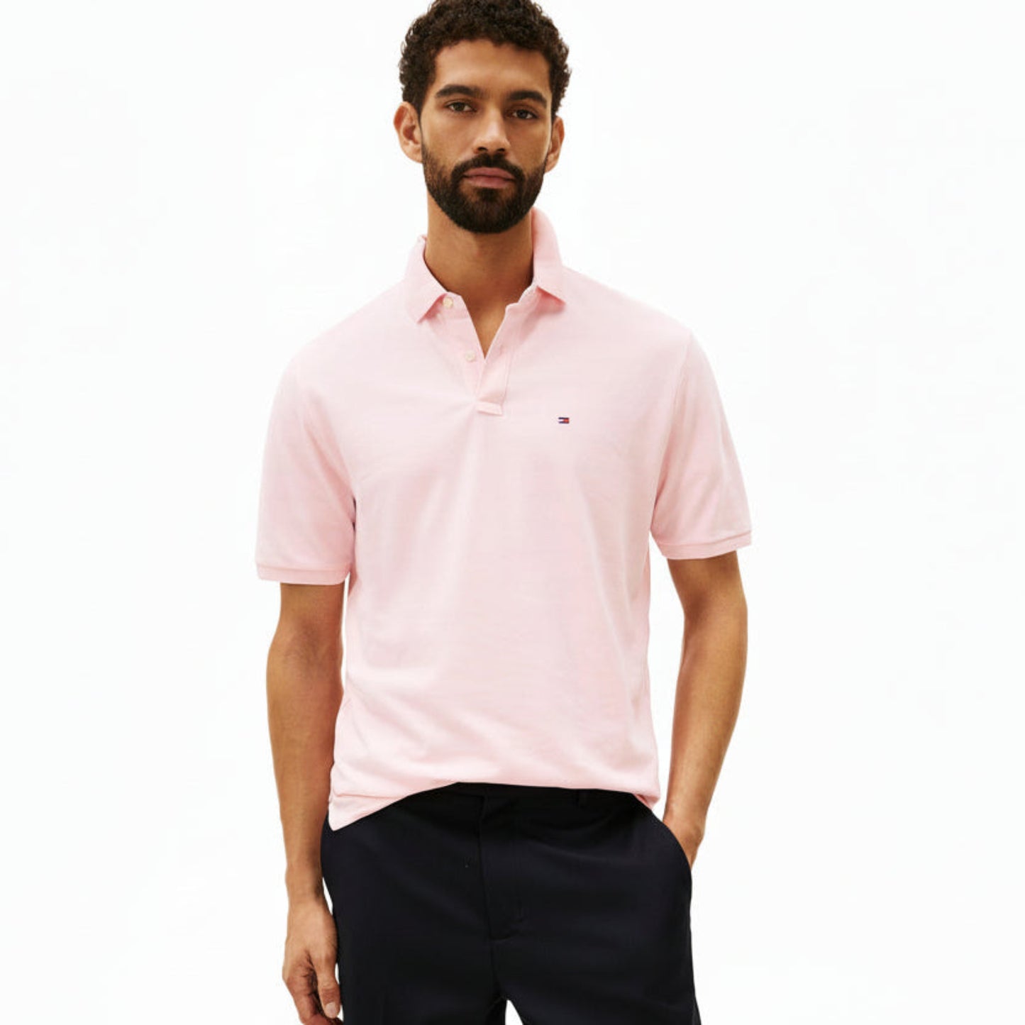 Tommy Hilfiger Men's Classic Fit Cotton Polo Shirt