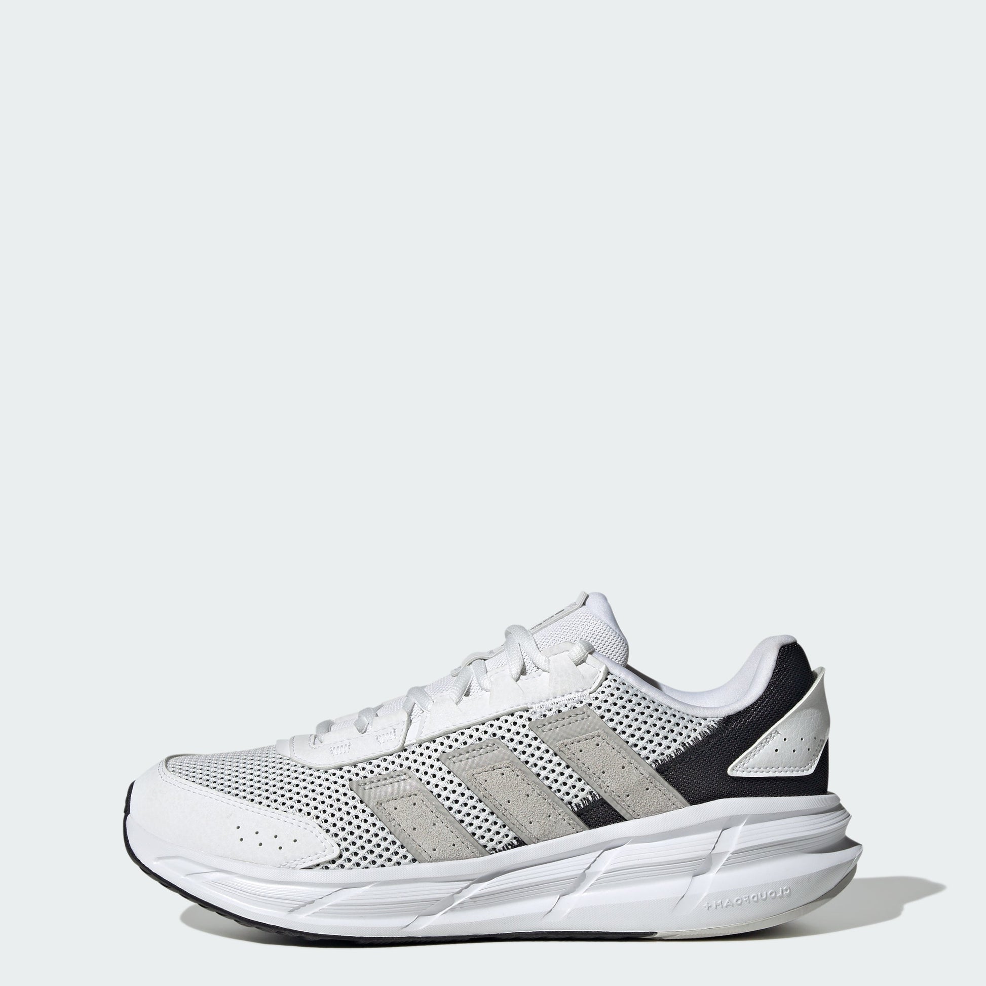 Men's adidas Astrastar Cloud White & Black Sneakers