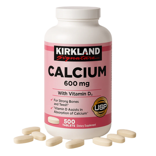 Kirkland Canxi & Vitamin D3 – 500 viên – Hỗ trợ sức khỏe xương