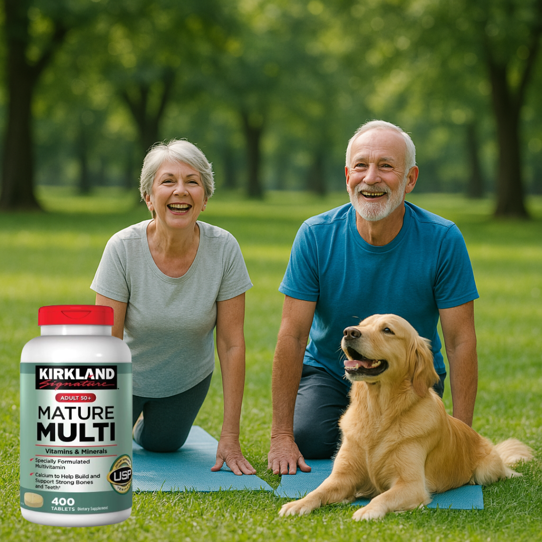 Kirkland Mature Multi 400 Tablets – Bone & Immune Support