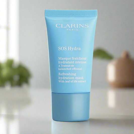 Clarins SOS Hydra Refreshing Hydration Mask – 0.5 oz for Normal & Dry Skin