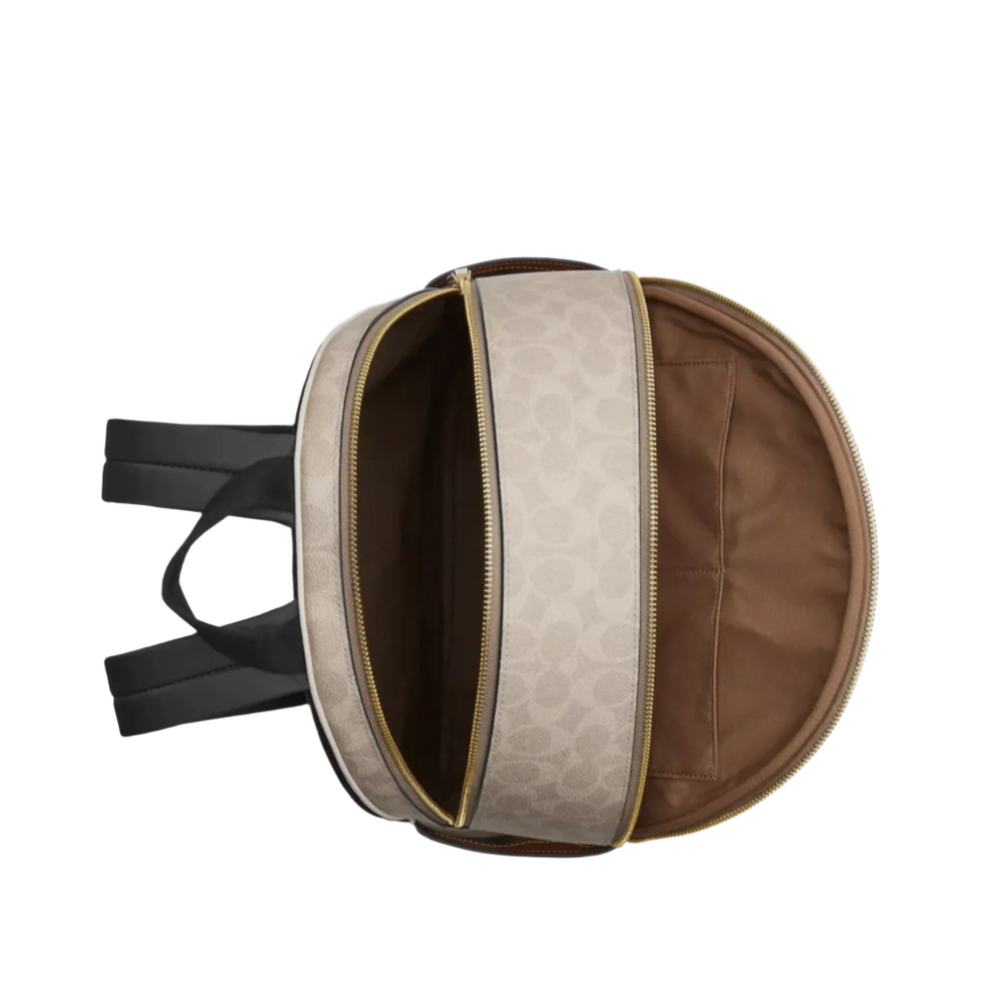 Coach Large Court Backpack in Signature Canvas – Beige