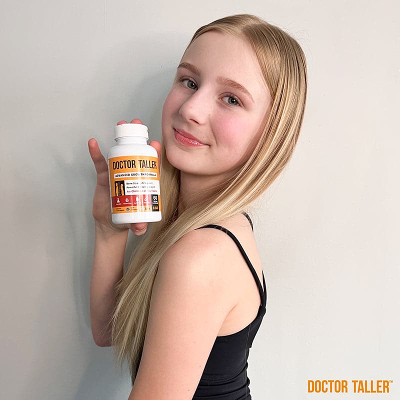 Doctor Taller – Height & Bone Health Supplement – Ages 8+ and Teens
