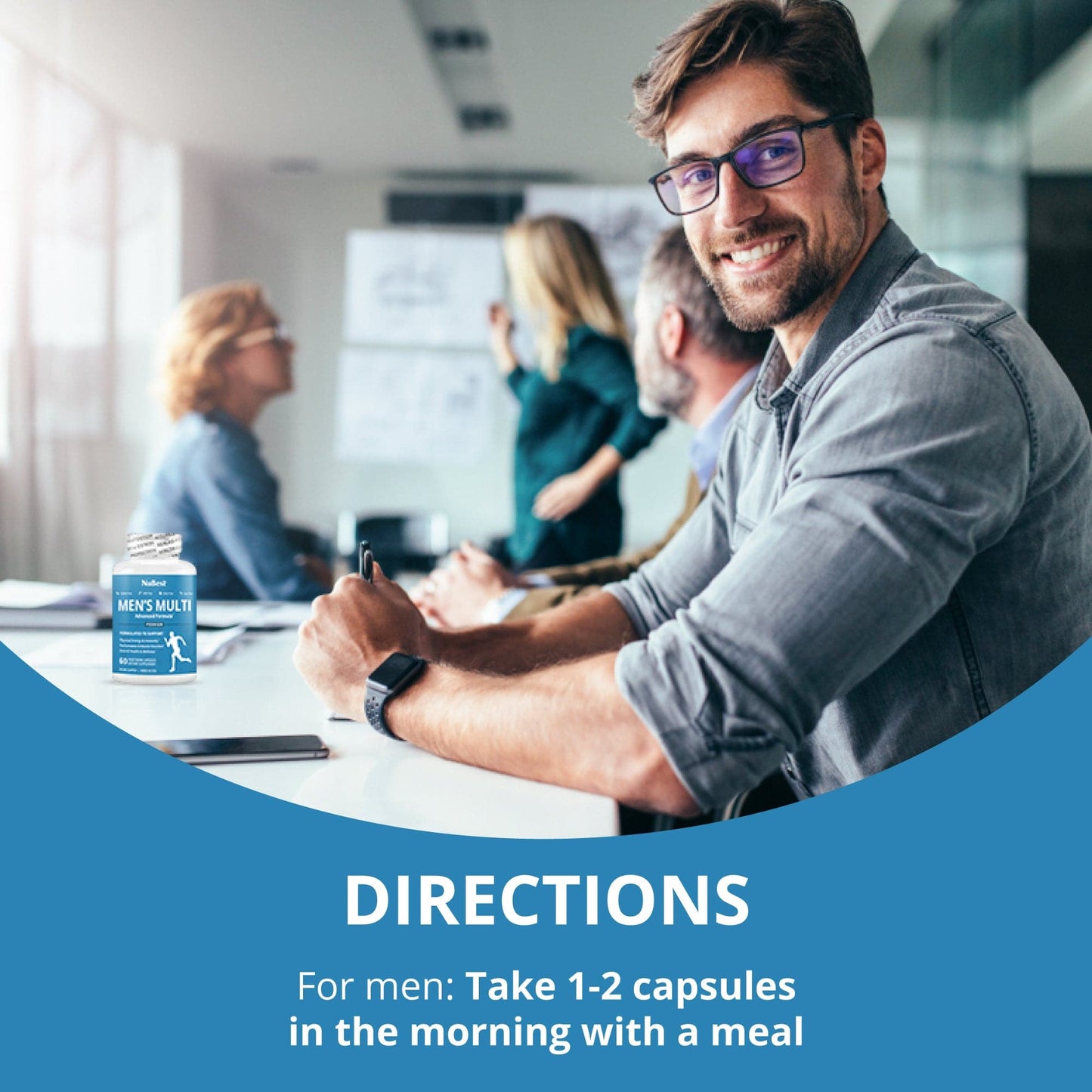 Men’s Multivitamin – Energy, Vitality & Immune Support